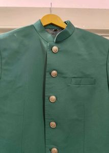 Sea Green Jodhpuri With Pant