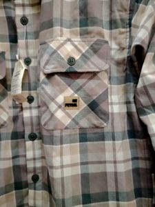 Petrol Industries Plaid Flannel Shirt