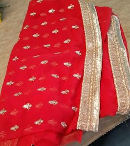 Red Saree