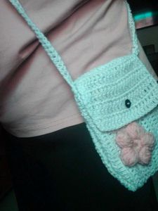Crochet Crossbody Bag