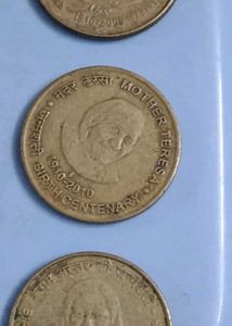 Rare ₹5 Indian Commemorative Coin