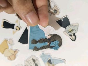Cute Aesthetic Girl Stickers💗 🎀💙🦋✨️