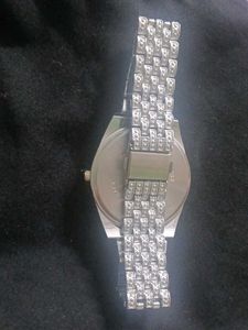 Sparkling Silver Watch