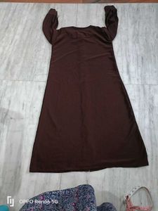 Elegant Brown Abaya