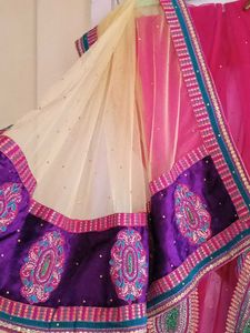 Saree With Choli