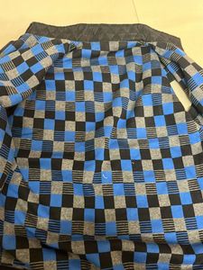 Black Half Sleeve Double Sided Jacket