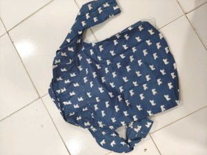 Dark Blue Shirt 3-4y Kids Boy No Return
