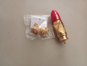 Lipstick And Earrings