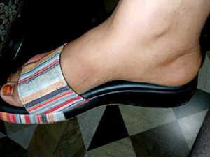 Colorful Striped Slides
