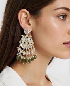 Elegant Kundan Dangle Earrings
