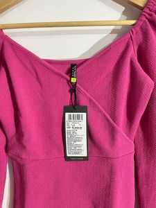 Tokyo Talkies Magenta Top