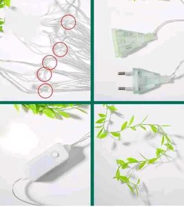 Leaf  LED Lighting For Diwali ( White)