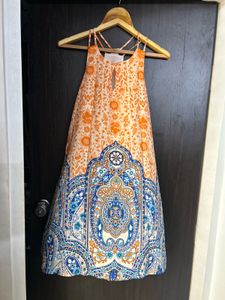 Multi color Beach Dress Printed