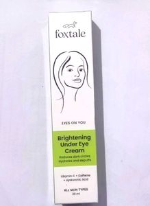 Foxtale Brightening Under Eye Cream
