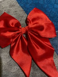 Red Hair Bow