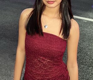 Burgundy Tube Top