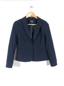 Allen Solly Navy Blue Blazer (Women&#39;s)