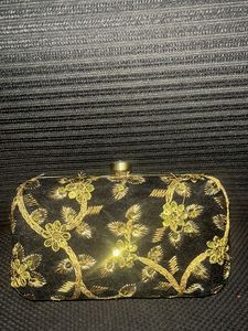 Embroidered Clutch