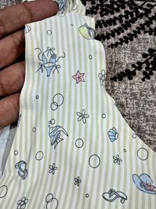 Lime YELLOW Printed Padded Bra For Daily Wear