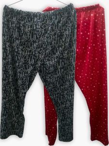 Combo Of 2Cotton Pajama For Women Xl