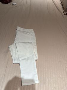 White Cotton jeans