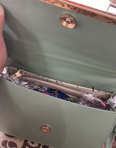 Olive Green Sling Bag
