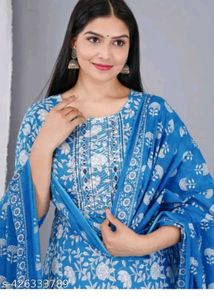 3 Piece Kurta Set 💙