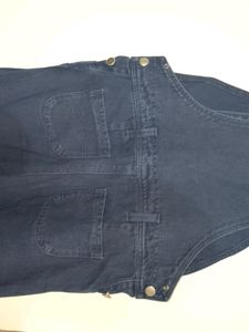 Dark Blue Denim Dungaree