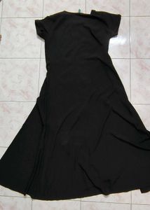 Floral Black Kurta