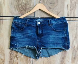 Denim Short Waist Size-28