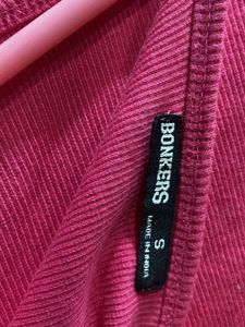 Pink One Shoulder Top