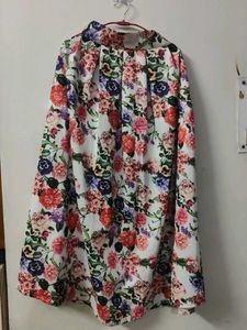 Floral Print Skirt