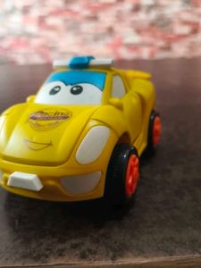 Cute Yellow Transforming Toy Car