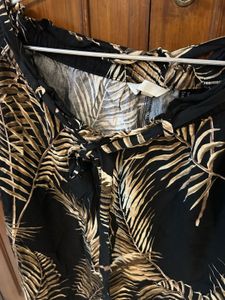 Tropical Print Pants