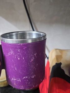 Set of 4 Purple Mugs