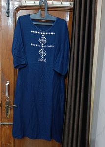 Daily Bases Neavy Blue Kurti
