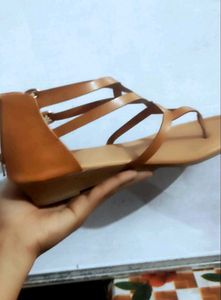 Bata Daily Footwear Dark Beige In Colour For Women