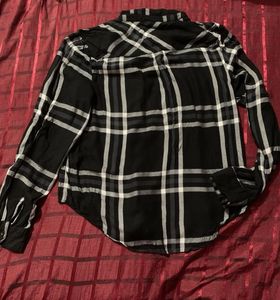 Plaid Button-Down Shirt
