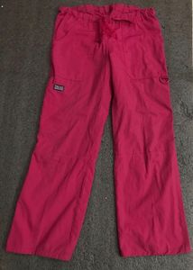 Pink Straight Track Pants Selling Because Now It D
