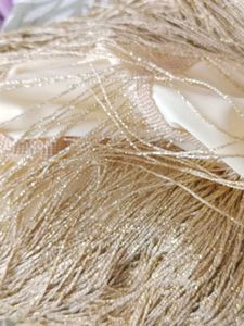 Gold Fringe Party Dress