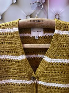Striped Knit Cardigan