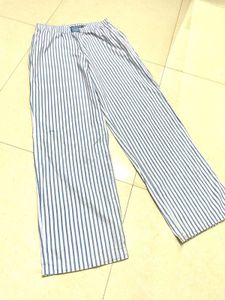 Victoria’s Secret Striped Wide-Leg Pants