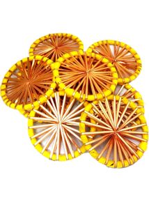 Pack of 20  Handmade Woolen Gota Bangles/Chakr