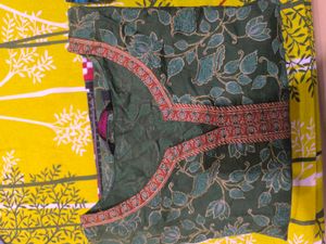 Green Printed Kurti