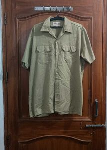 Men Dickies Work Shirt khaki