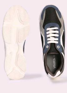 Blue &amp; Grey Sneakers