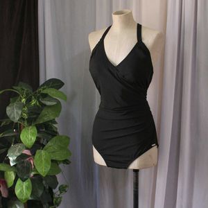 Black One Piece Swimsuit