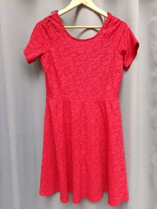 Imported Chic Red Dress ❤️