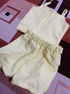 1 Year Old Baby Cord Set 💛