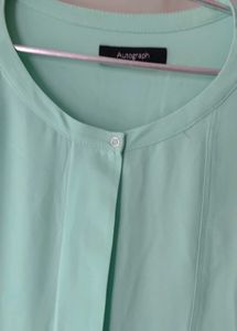 Mint Green Autograph Top by Marks & Spencer